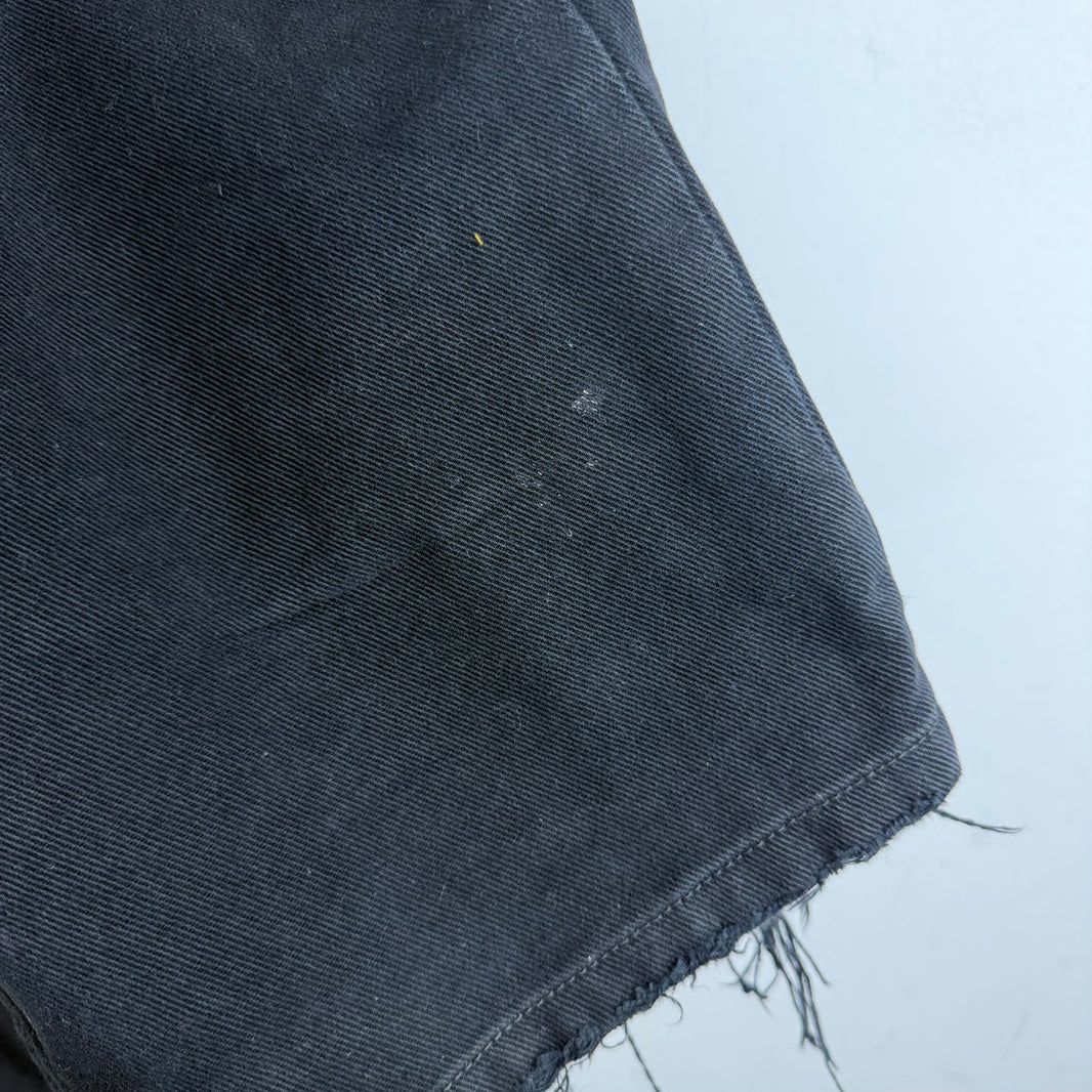Balenciaga Straight Leg Black Jeans