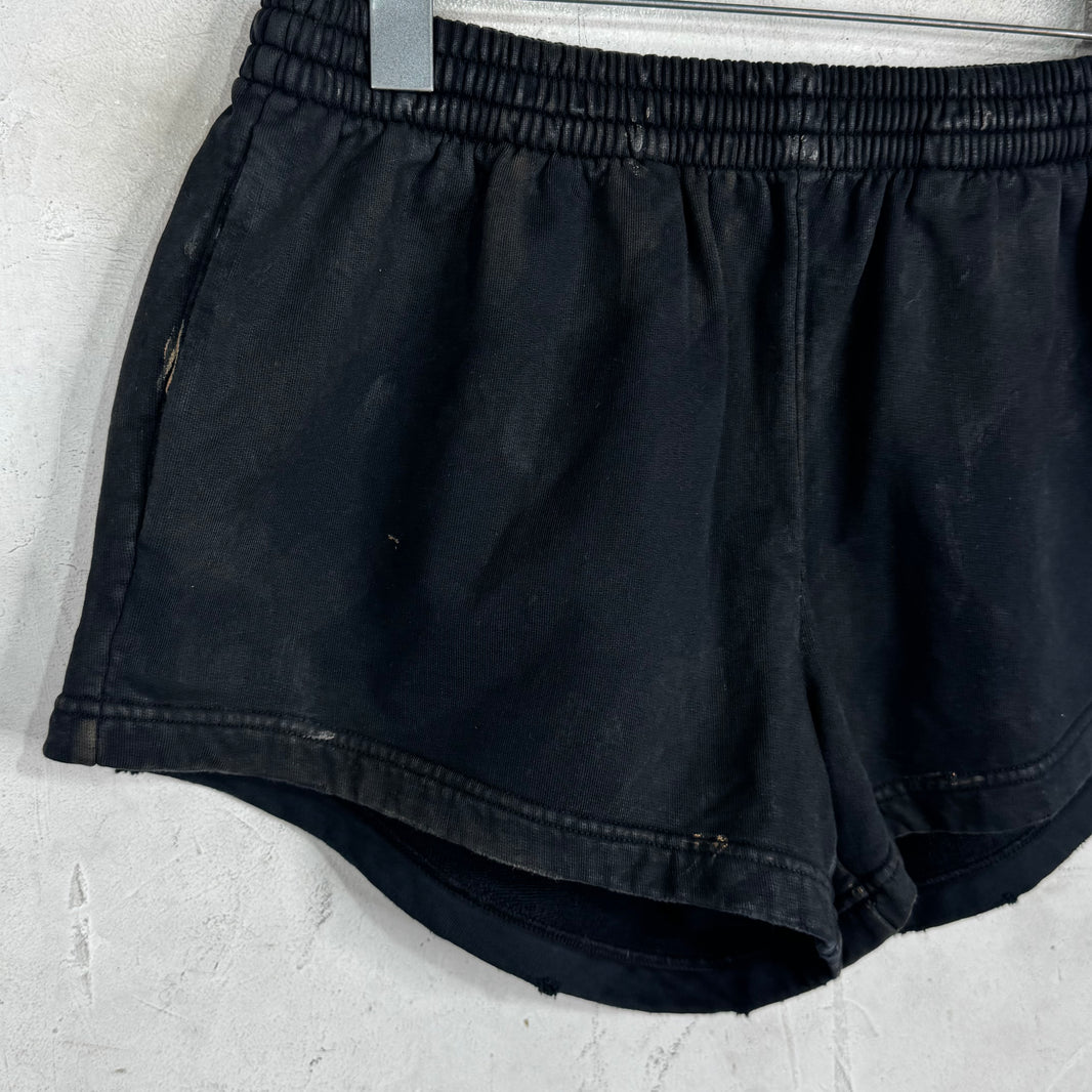 Balenciaga Muddied Mini Sweatshorts
