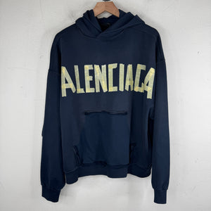 Balenciaga Tape Logo Hoodie