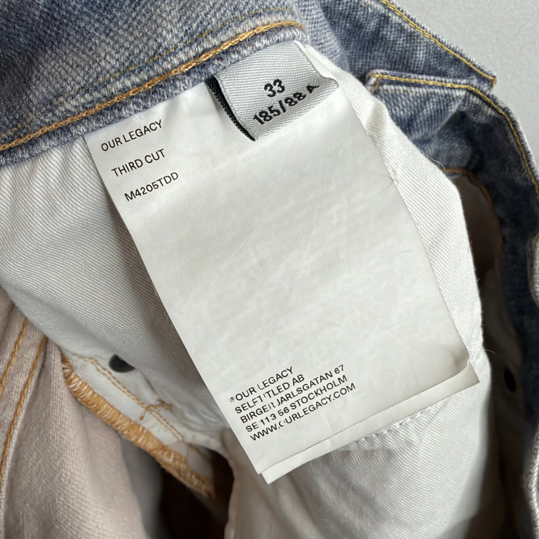 Our Legacy Third Cut Trompe Jeans