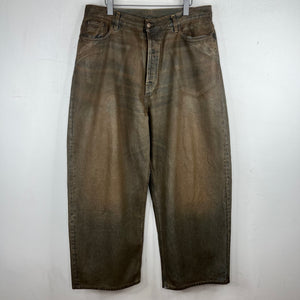 Acne Studios Baggy Waxed Jeans