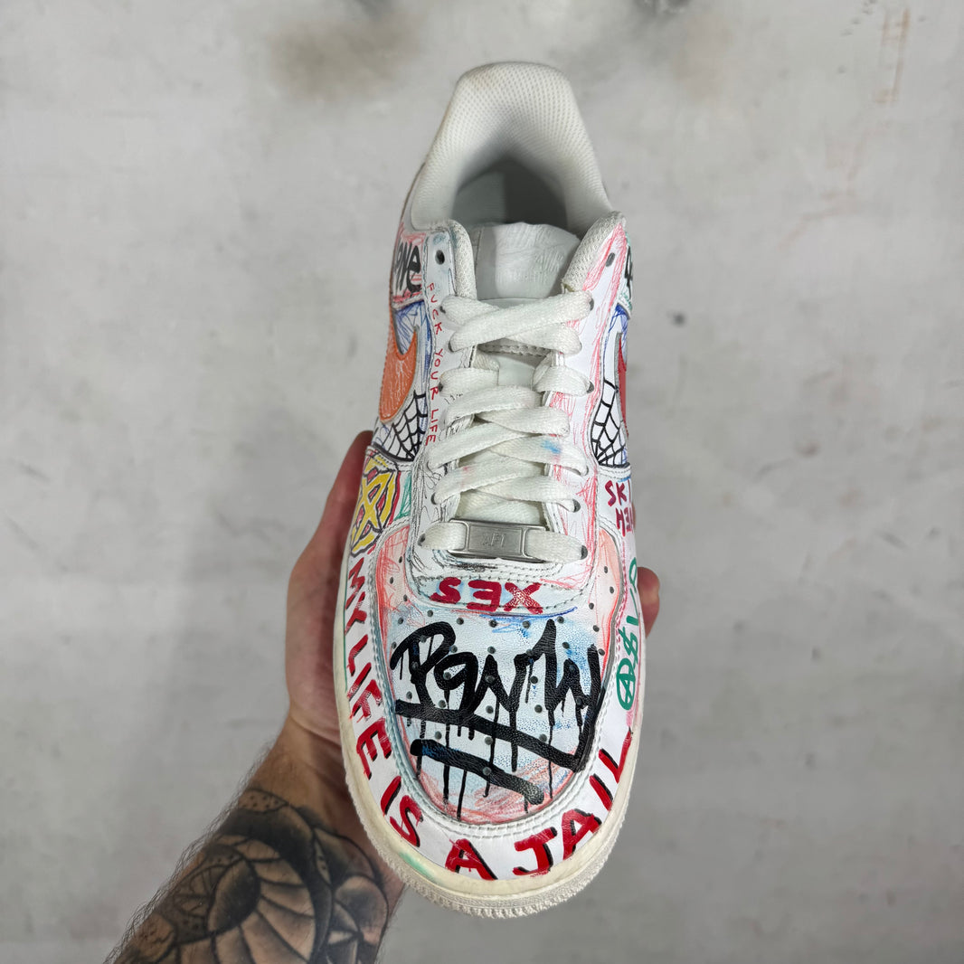 VLONE x Nike Pauly Sketched AF1s