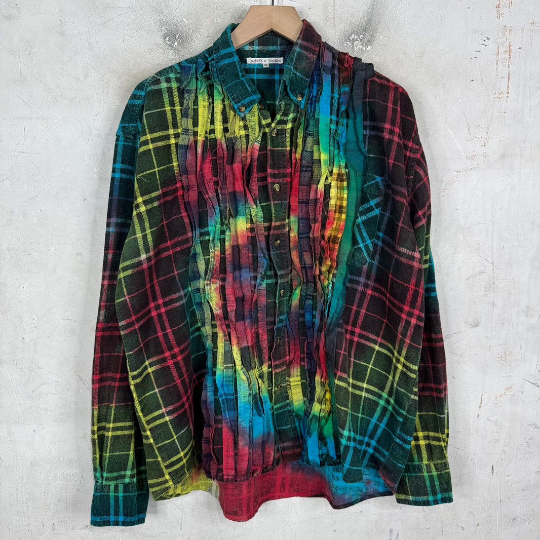 Needles Rainbow Dyed Rebuilt Flannel