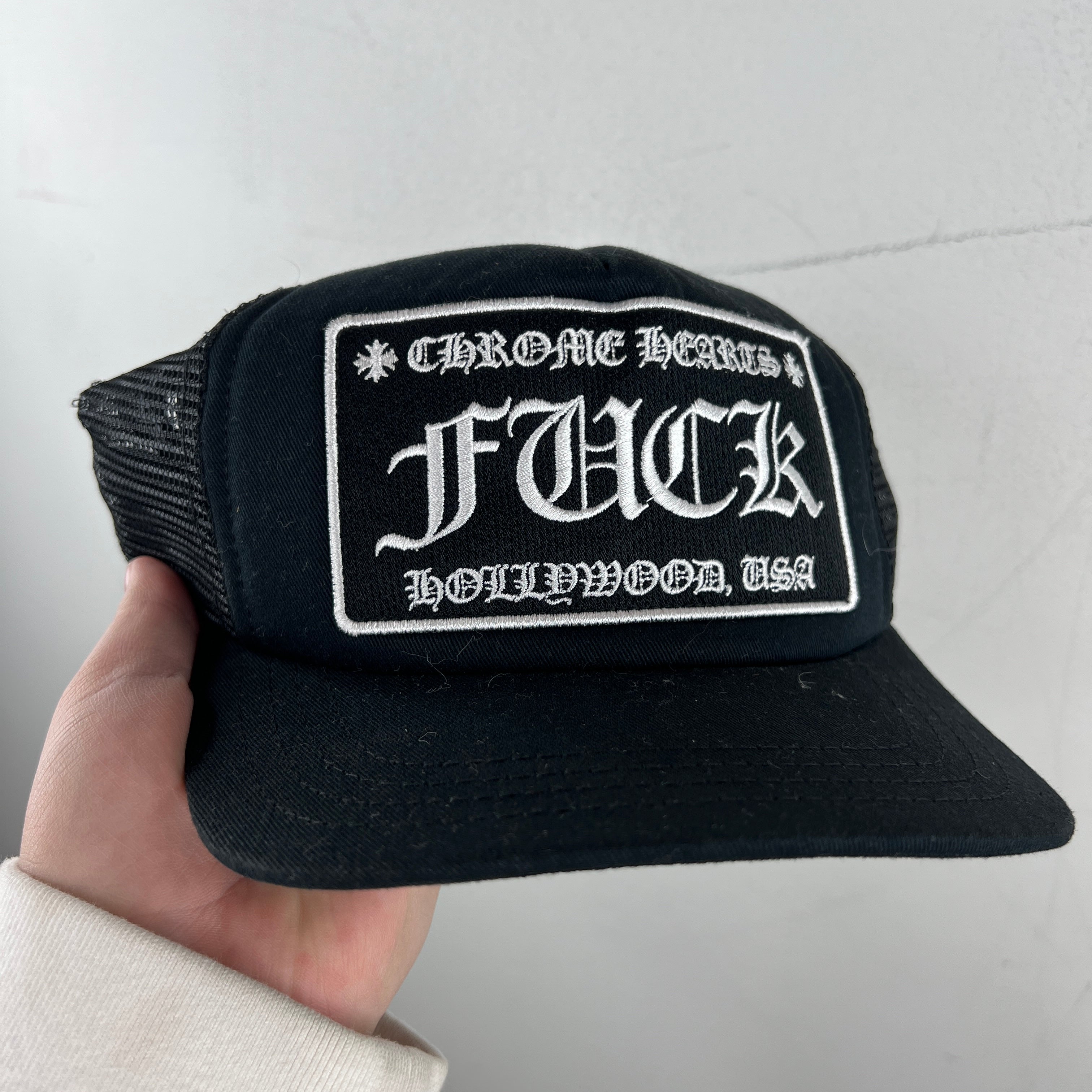 Chrome Hearts FUCK Trucker Hat – www.Lukes.store