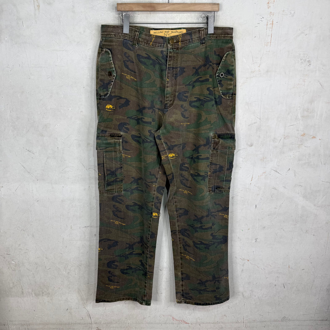 Yellow Rat Bastard Camo Cargos