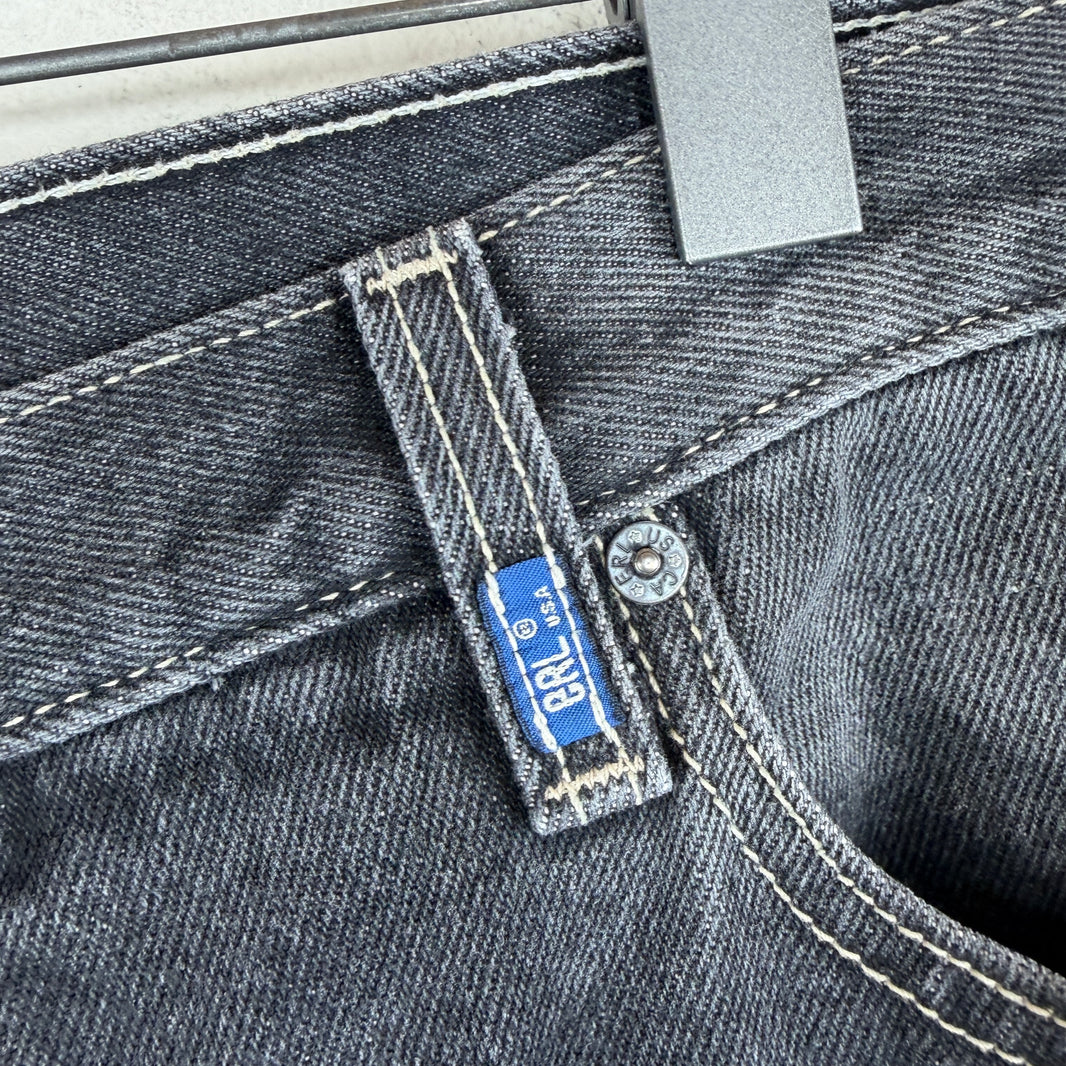ERL Altered Black Boardwalk Jeans