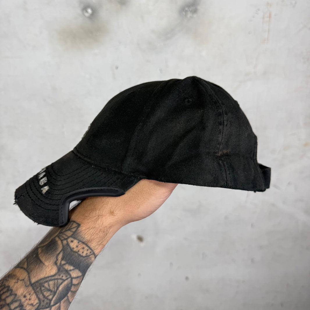 Balenciaga Unity Distressed Knotch Hat