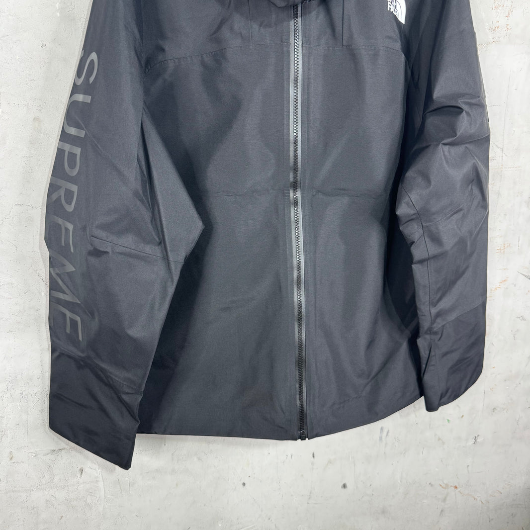 Supreme x TNF Black Split Rain Jacket