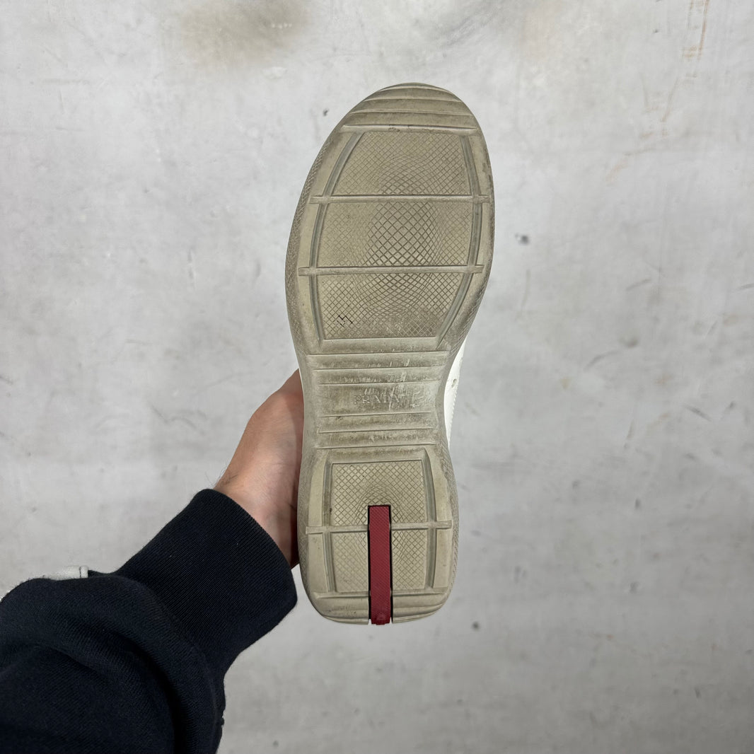 Prada White Mesh Amerricas Cup