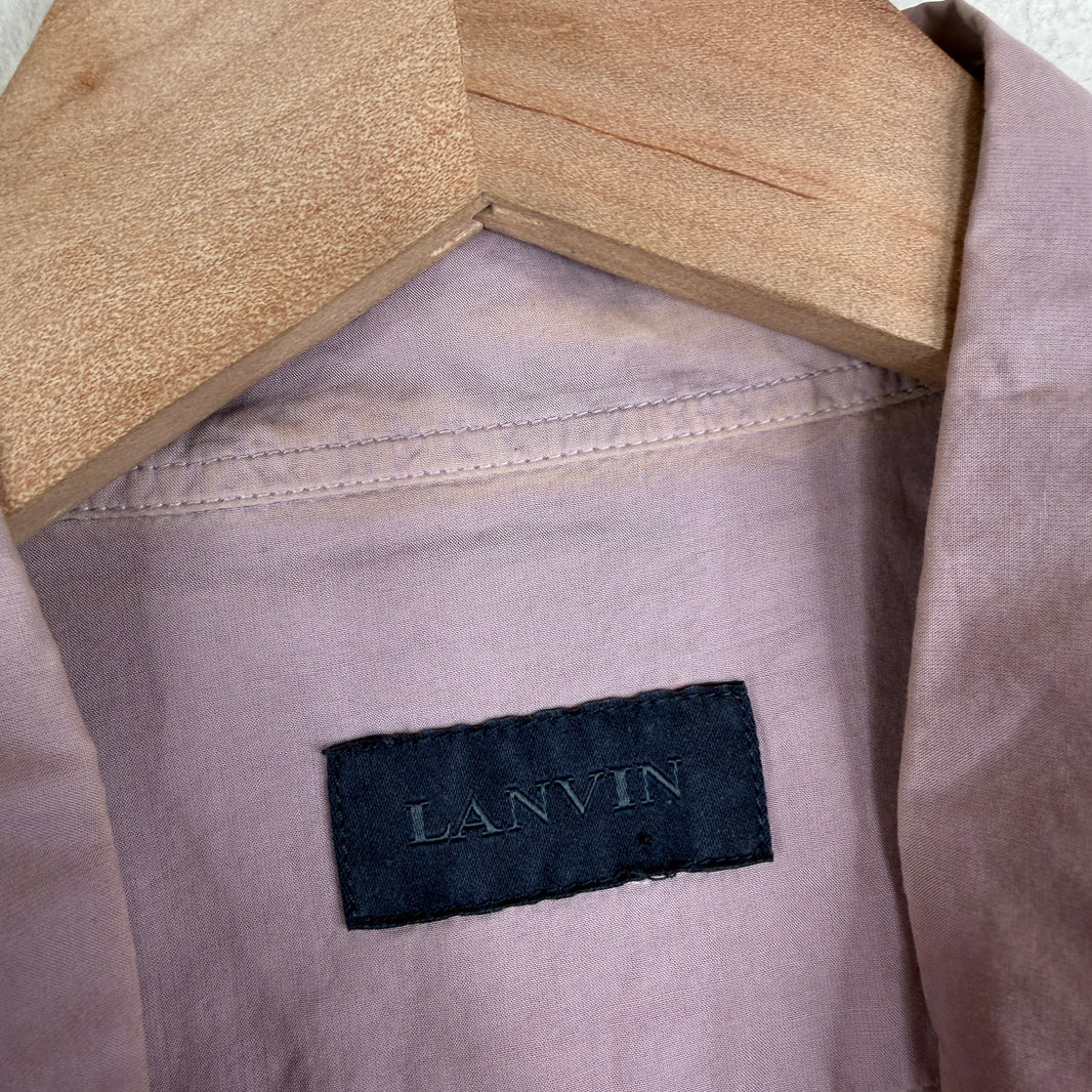 Lanvin Purple Longsleeve Button Up Shirt