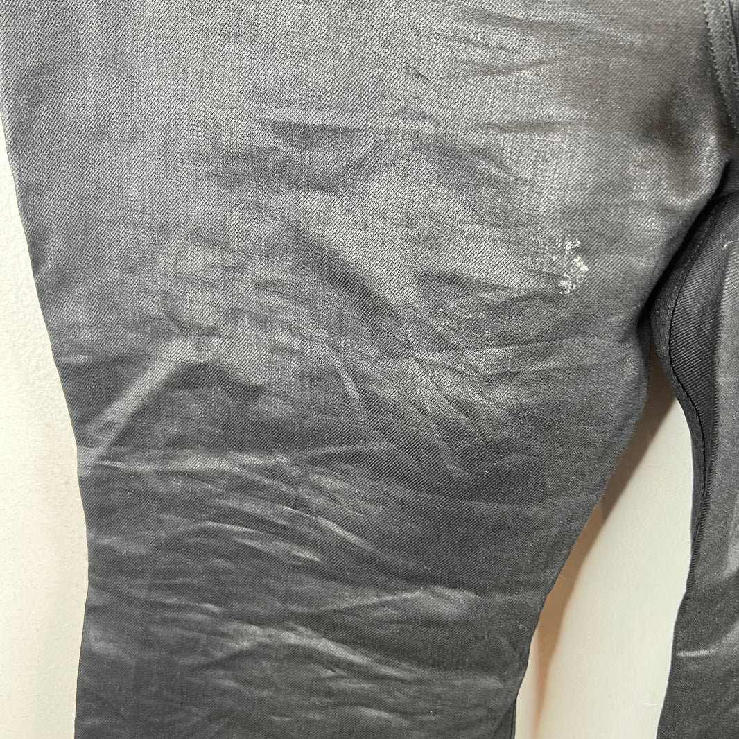 Rick Owens Linen Bolan Zipper Pants