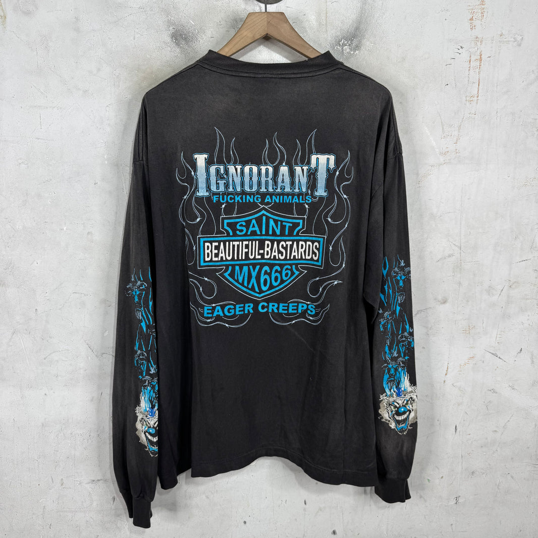 Saint Michael Goodbye Humanity L/S T-Shirt