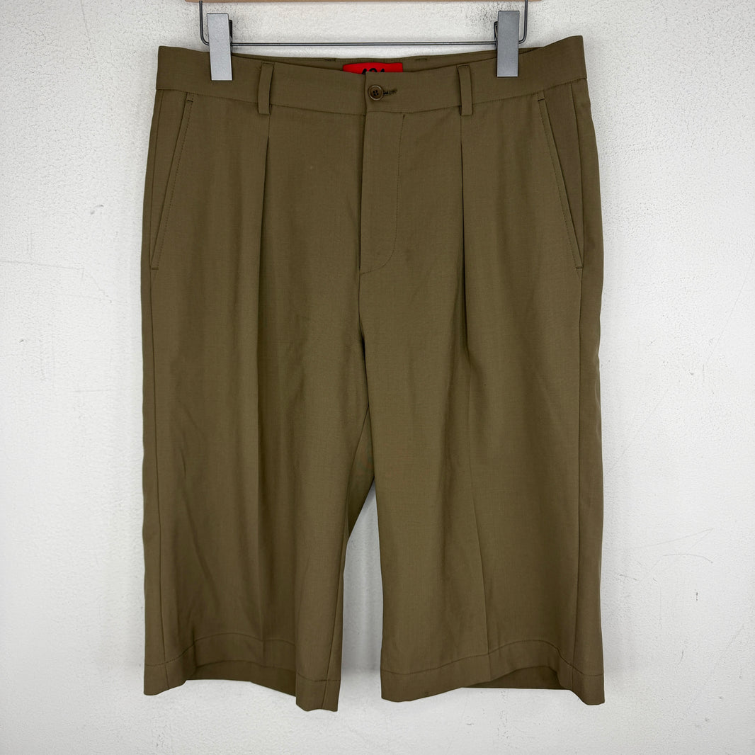 424 Long Wool Shorts