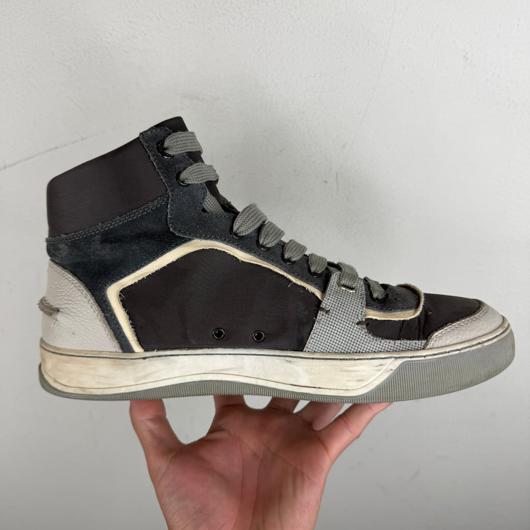 Lanvin Zipper High Top Sneaker