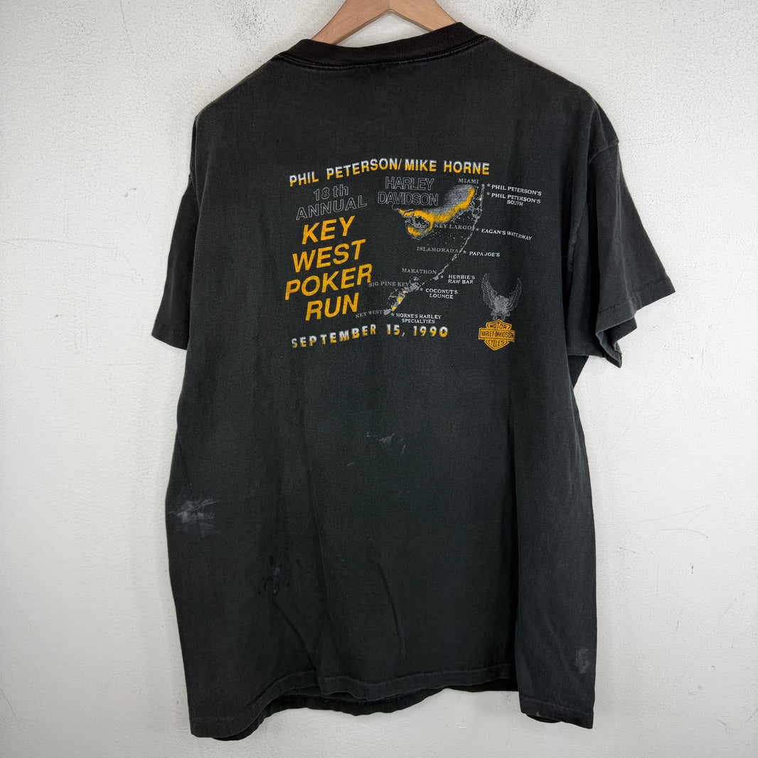 Vintage 3D Harley Key West T-Shirt