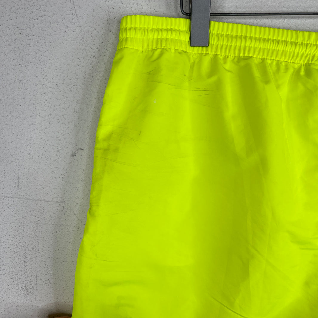 Balenciaga Neon Green Swim Shorts