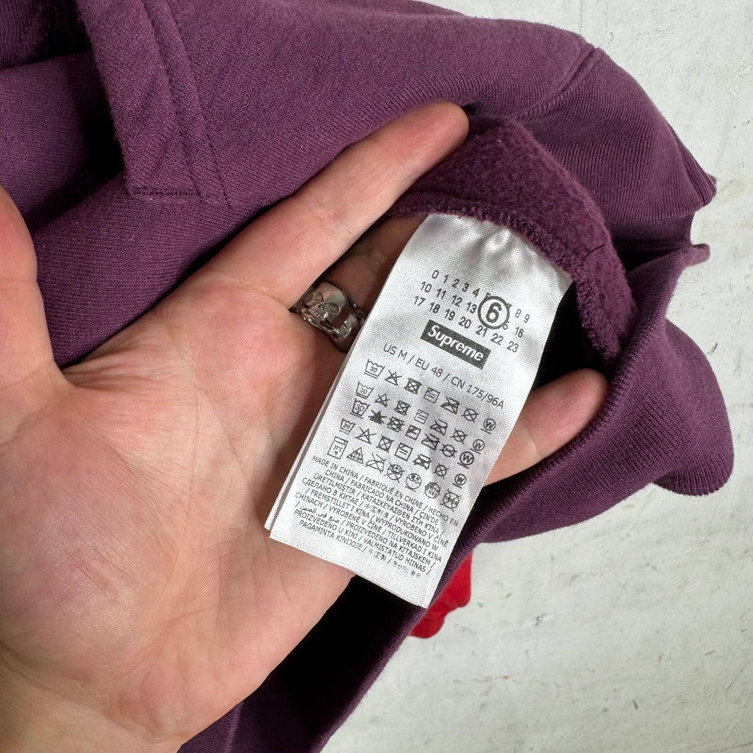 Supreme x MM6 Eagle Zip Up Hoodie
