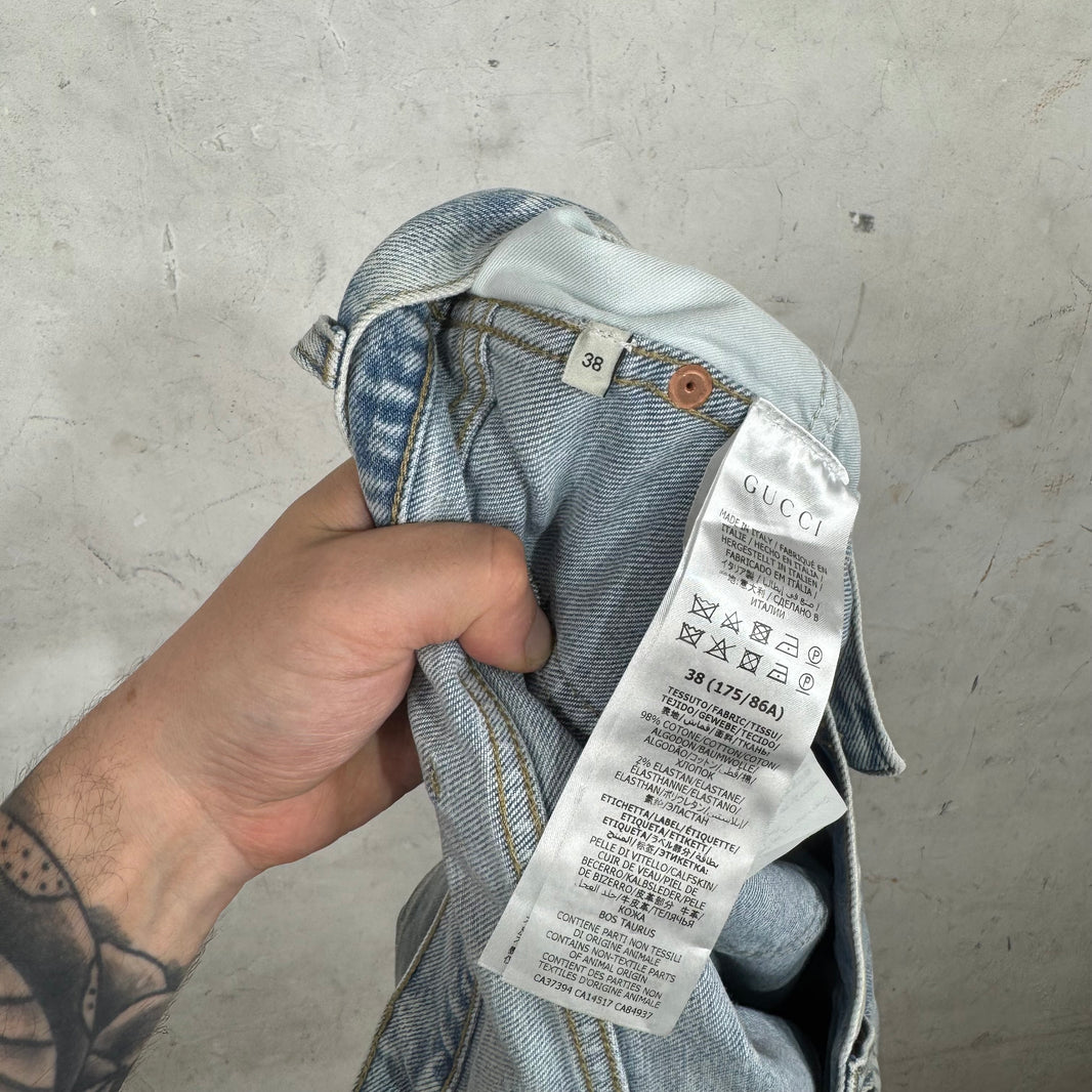 Gucci Lightwash Jeans