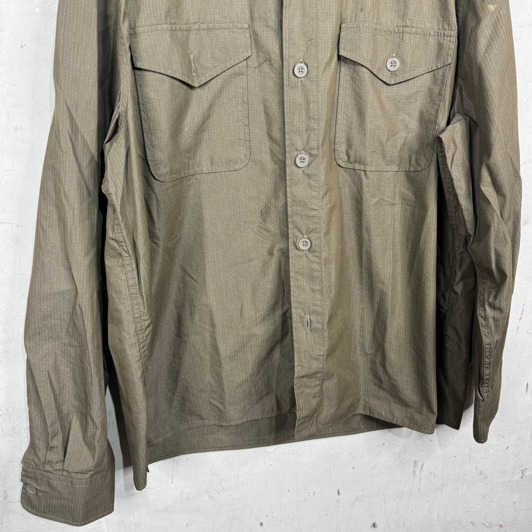 Our Legacy Military Base Shirt Olive