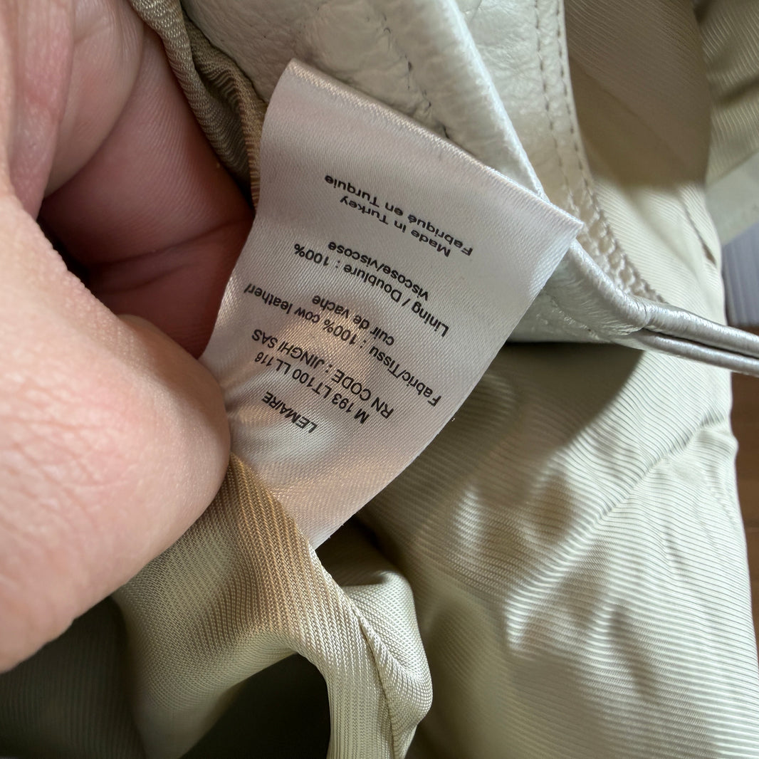Lemaire Leather Button Up Over Shirt