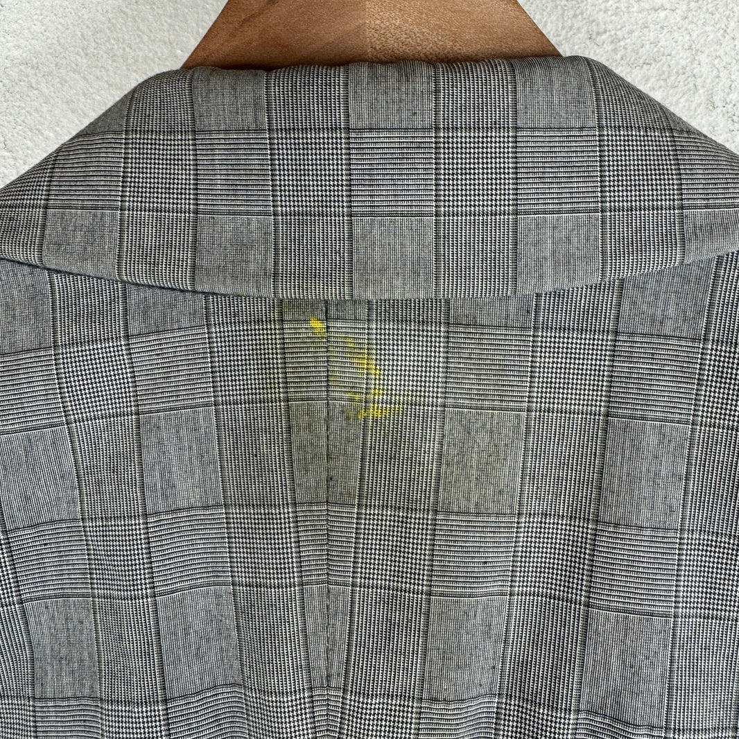 Vetements Plaid Trench Coat