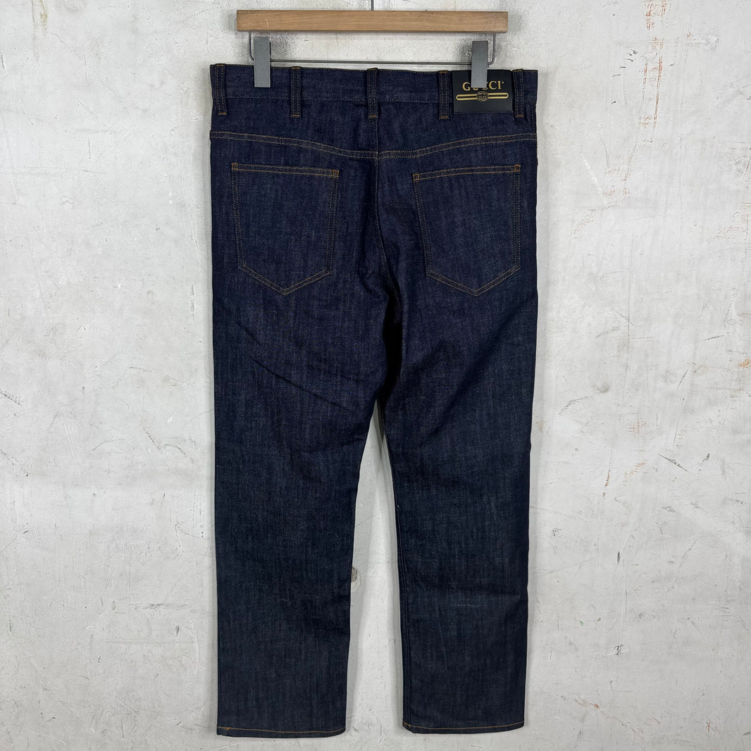 Gucci BNWT Plain Raw Denim Jeans