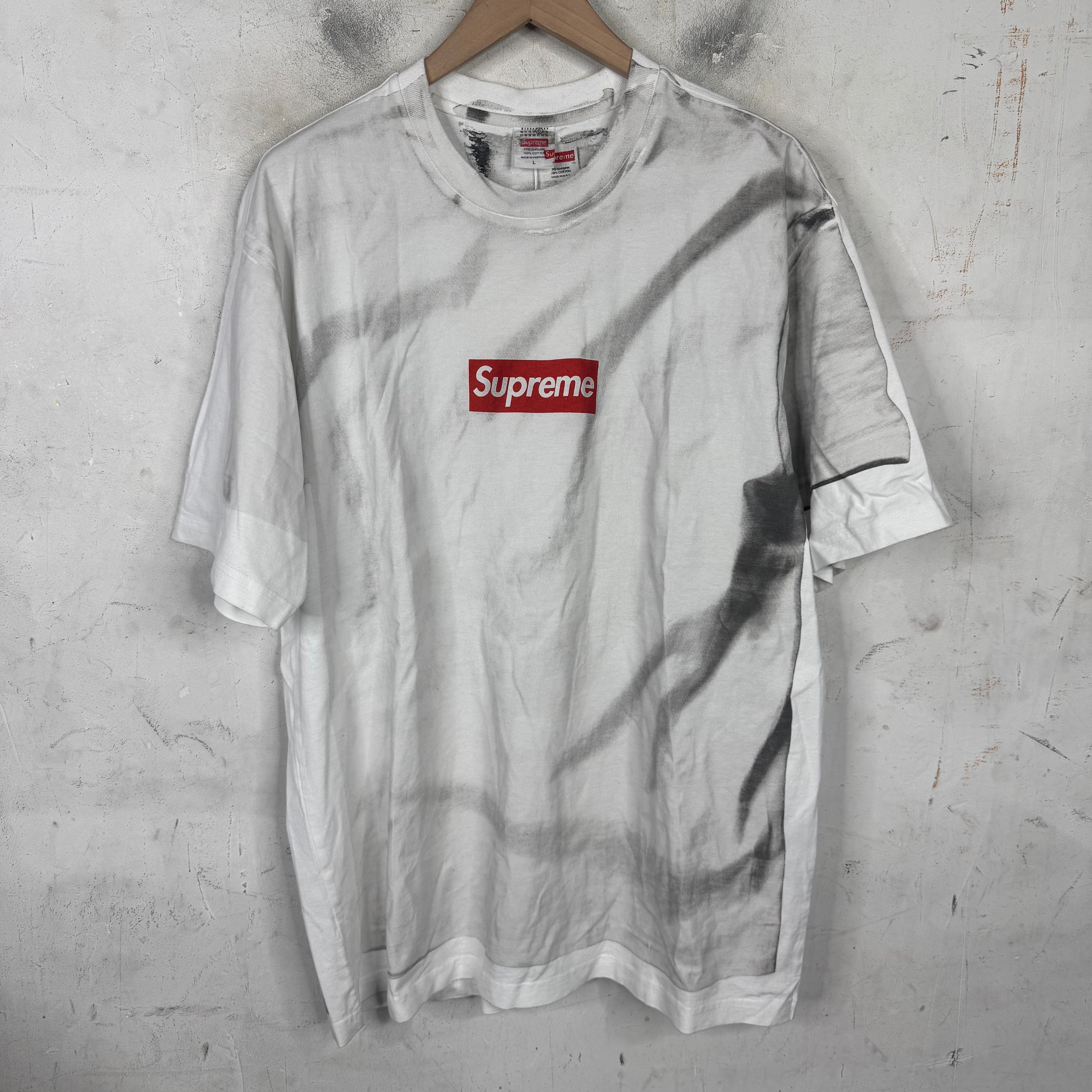 Supreme X MM6 Box Logo T-Shirt – www.Lukes.store