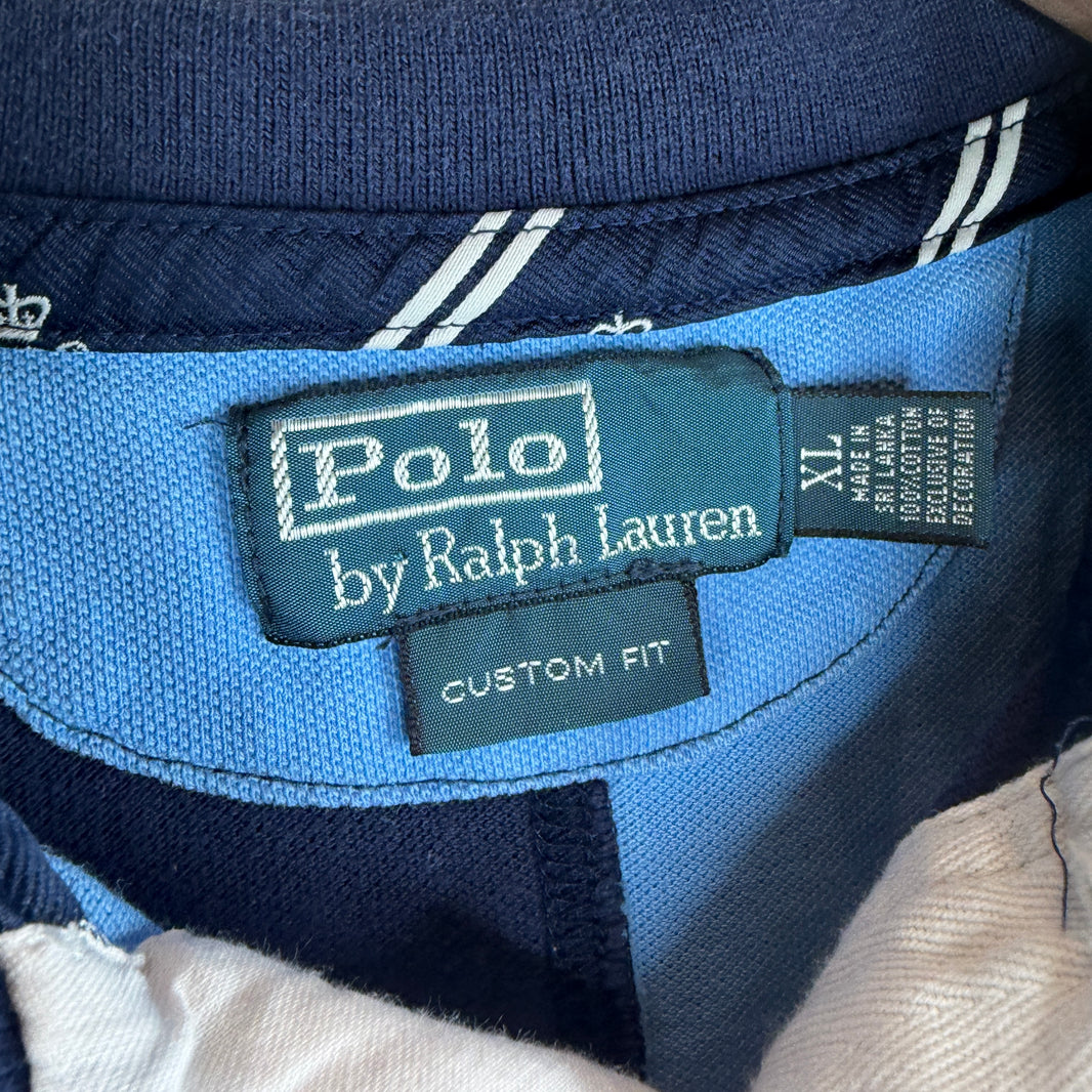 Ralph Lauren Blue/Navy Patchwork Polo