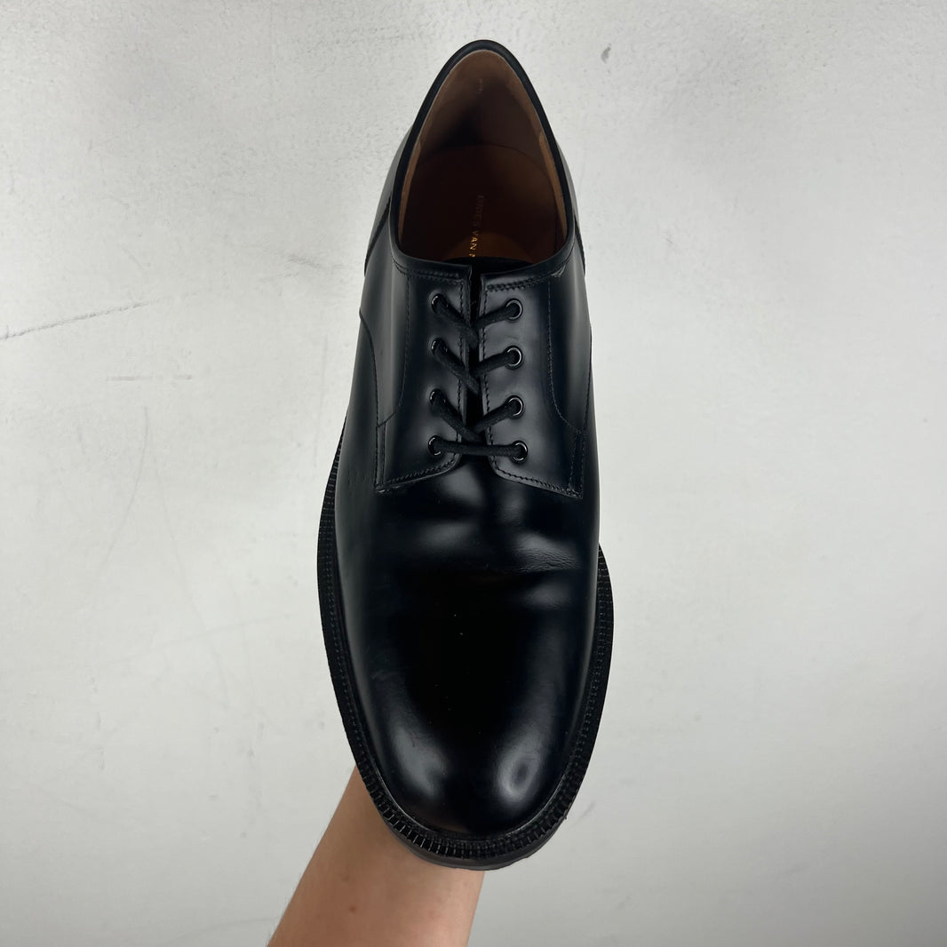 Dries Van Noten Black Leather Derby