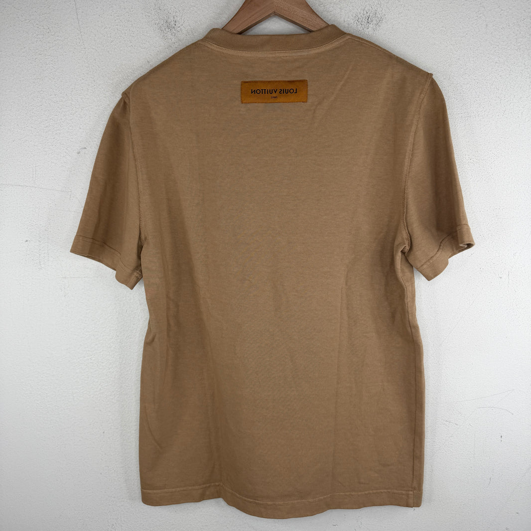 Louis Vuitton Sample Plain Brown T-Shirt