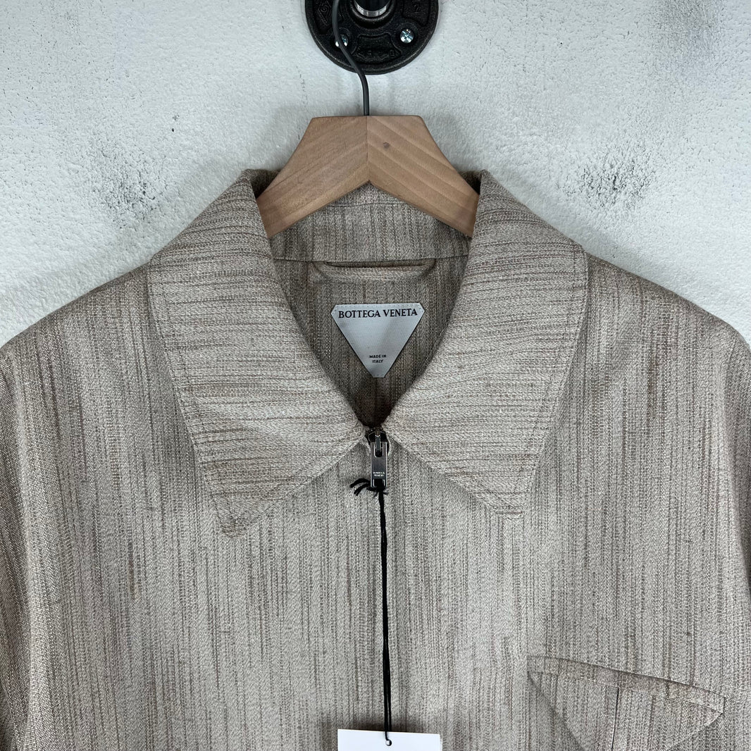 Bottega Veneta Viscose & Silk Kimono Blouson