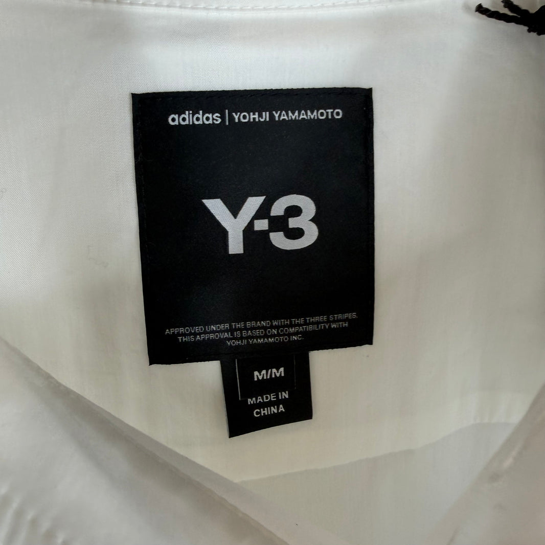 Y-3 White Button Up Shirt
