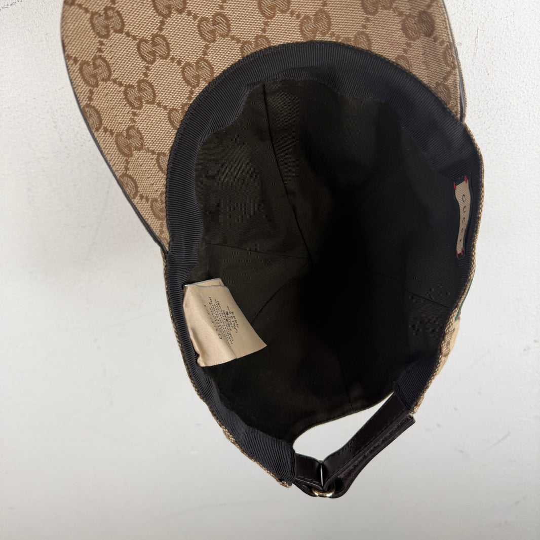 Gucci Beige Monogram Hat