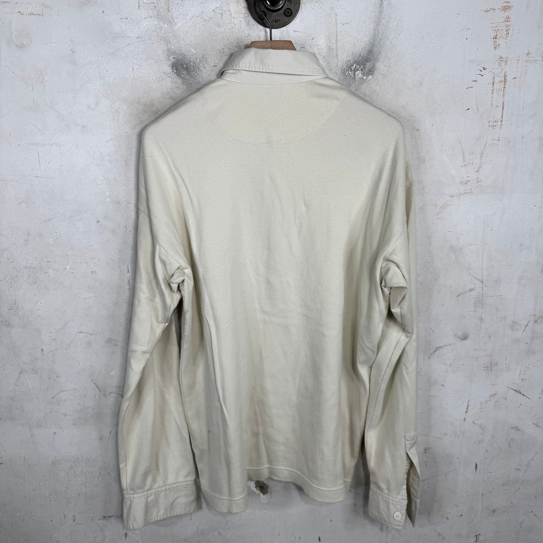 Issey Miyake Cream LS Polo