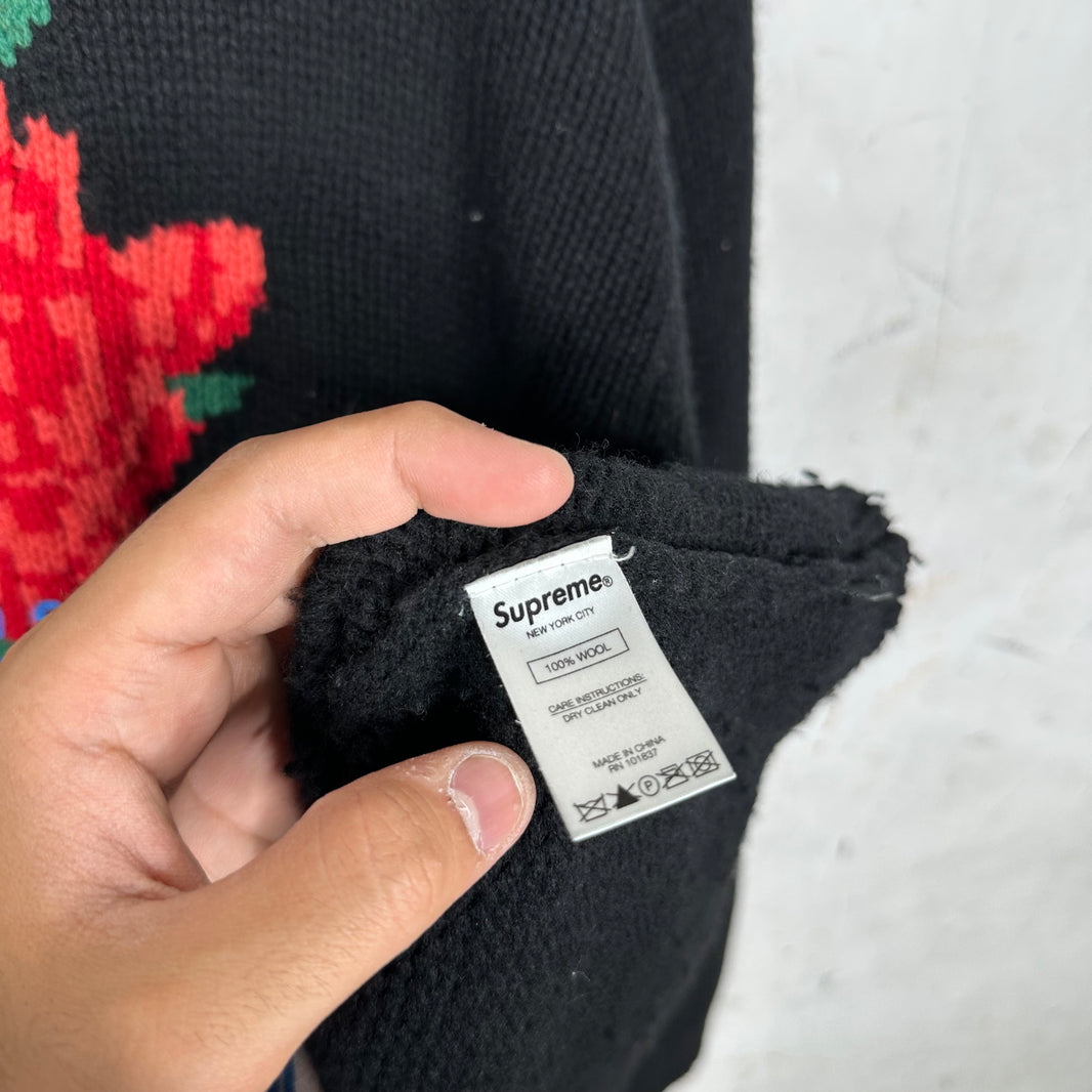 Supreme x Yohji Yamamoto Rose Sweater