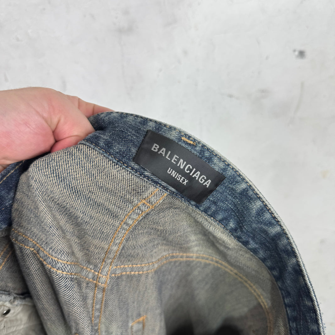Balenciaga Graffiti Baggy Jeans
