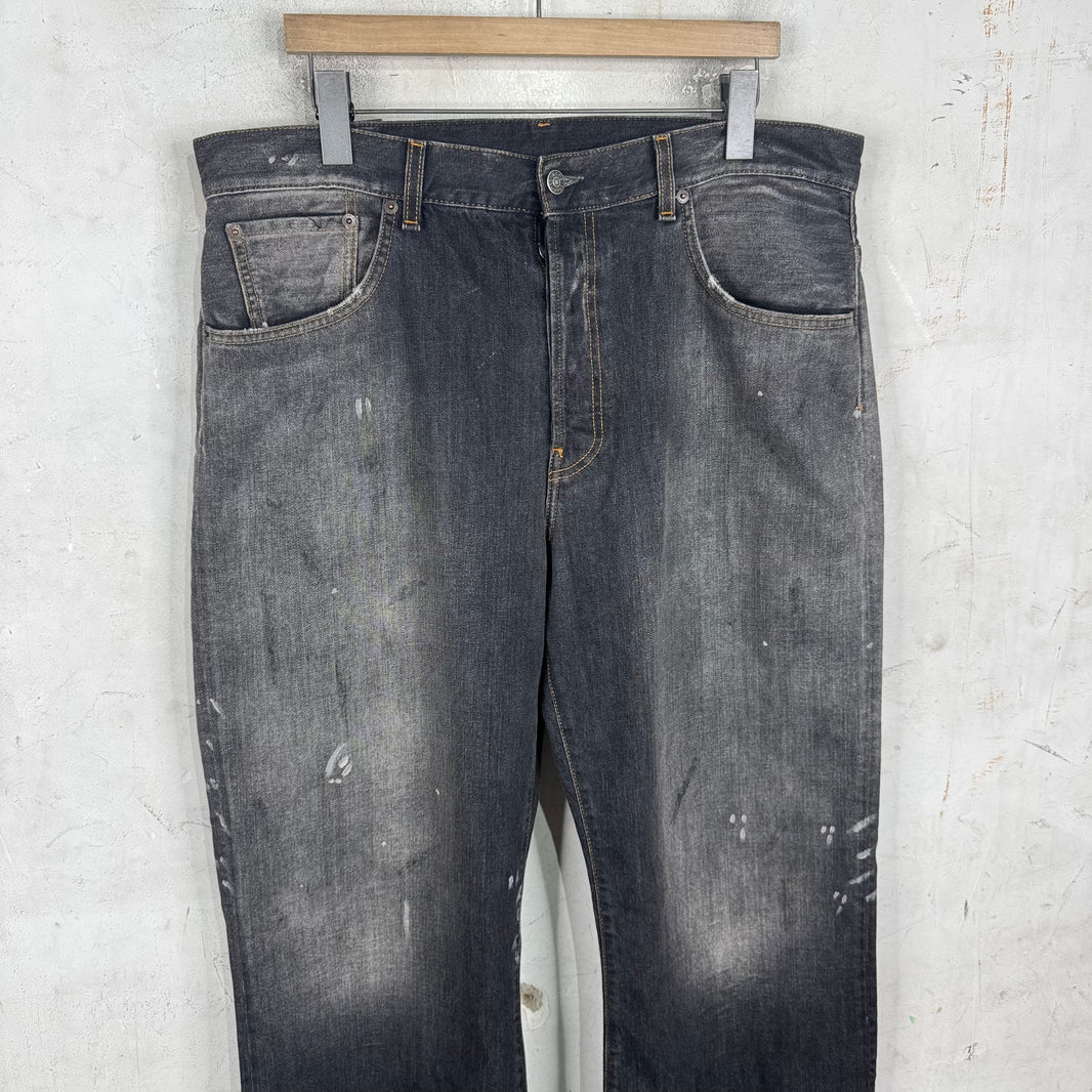 Acne Studios Trafalgar Charcoal Flared Jeans