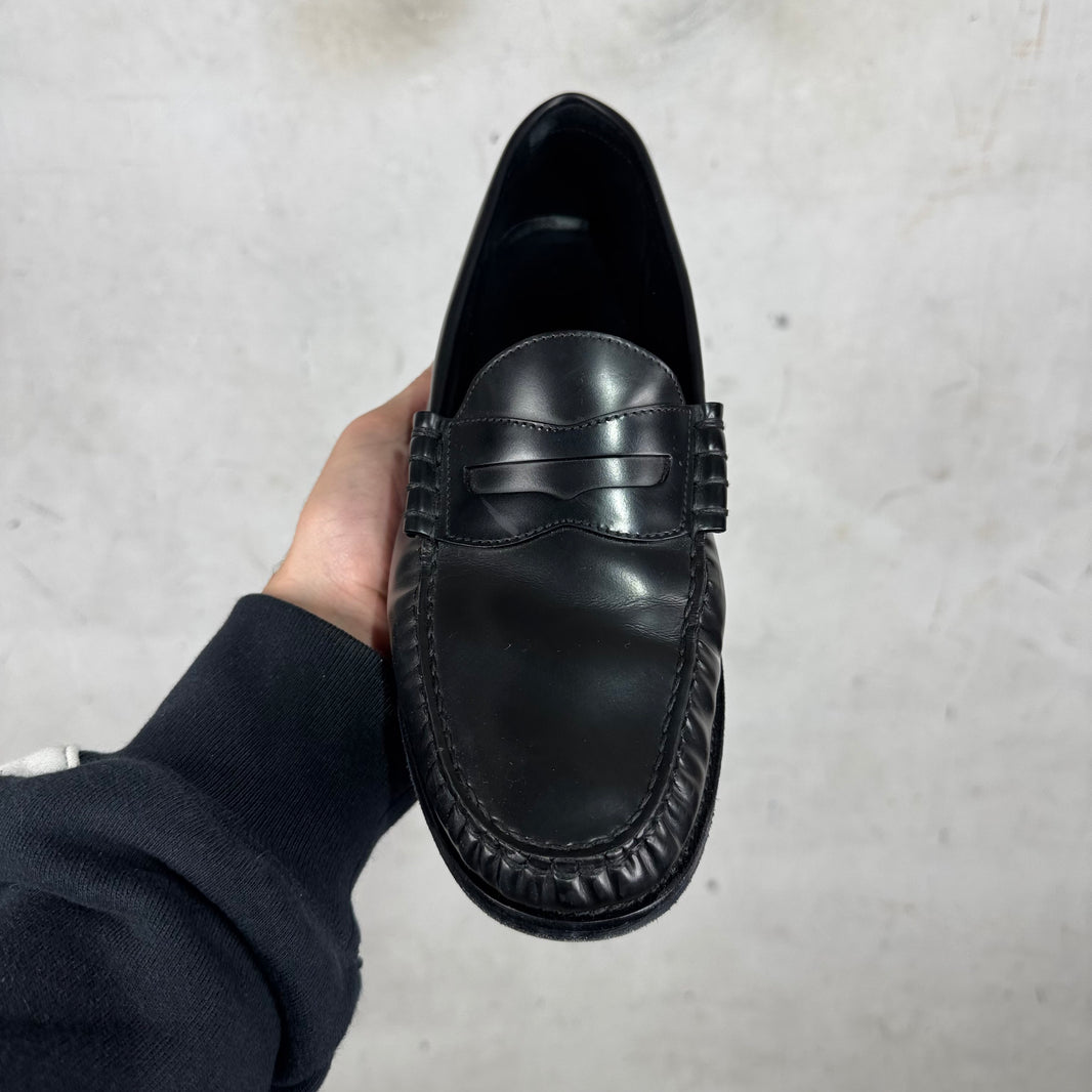 Celine Leather Penny Loafers