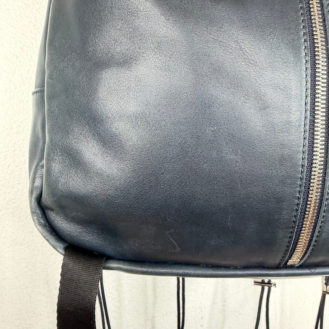 HBA 2014 Runway Lace Leather Backpack