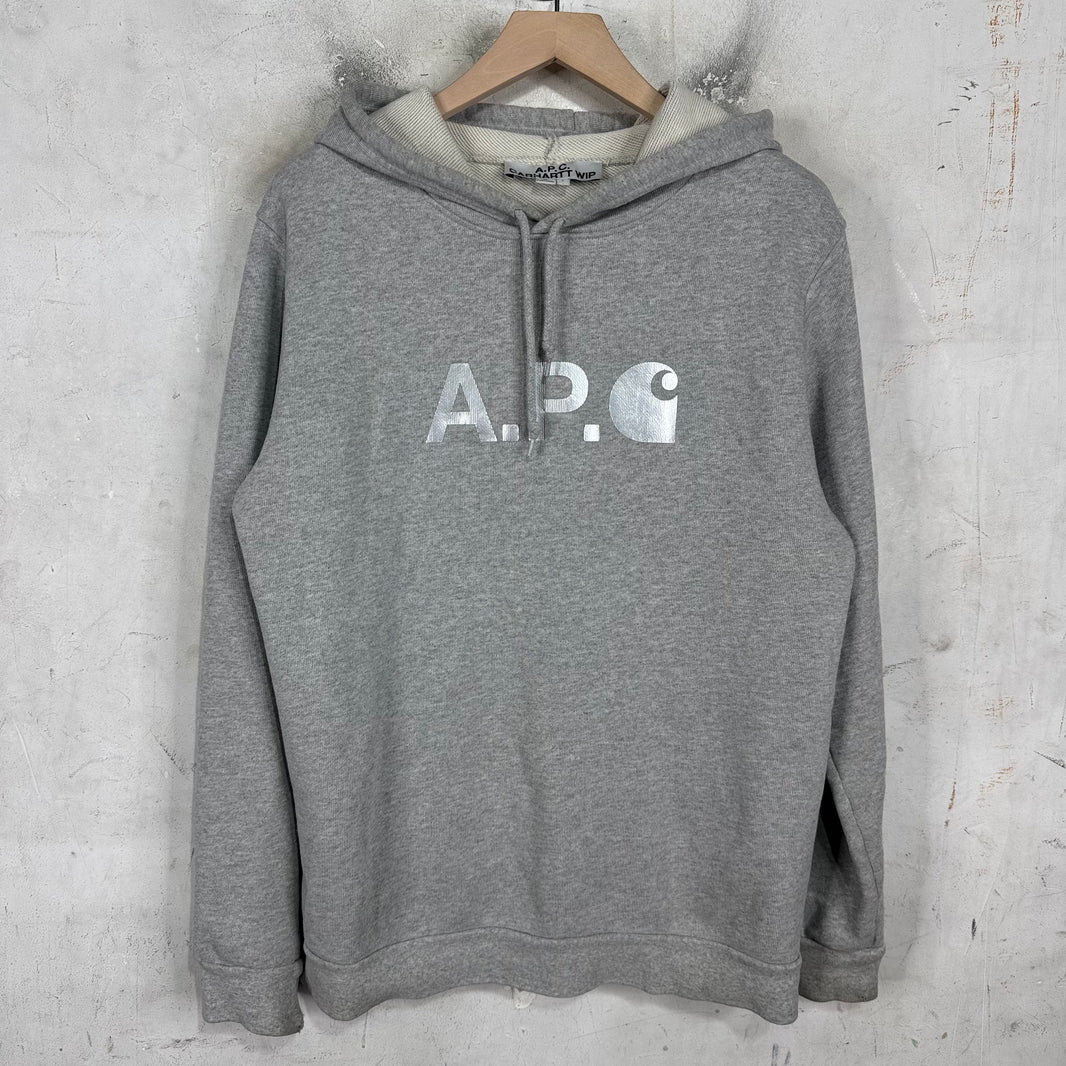 APC x Carhartt WIP Foil Print Hoodie