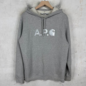 APC x Carhartt WIP Foil Print Hoodie