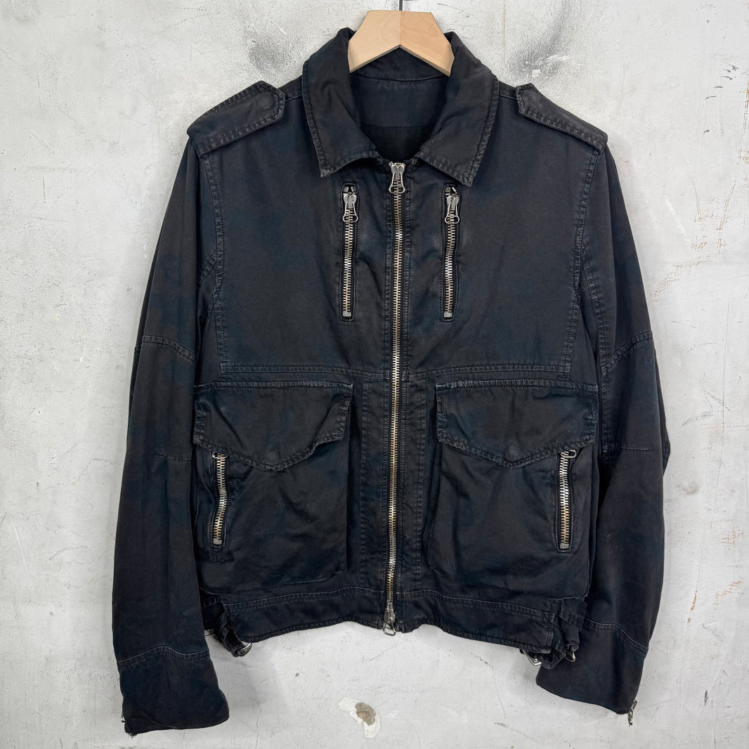 Balmain Fatigue Camo Military Parka