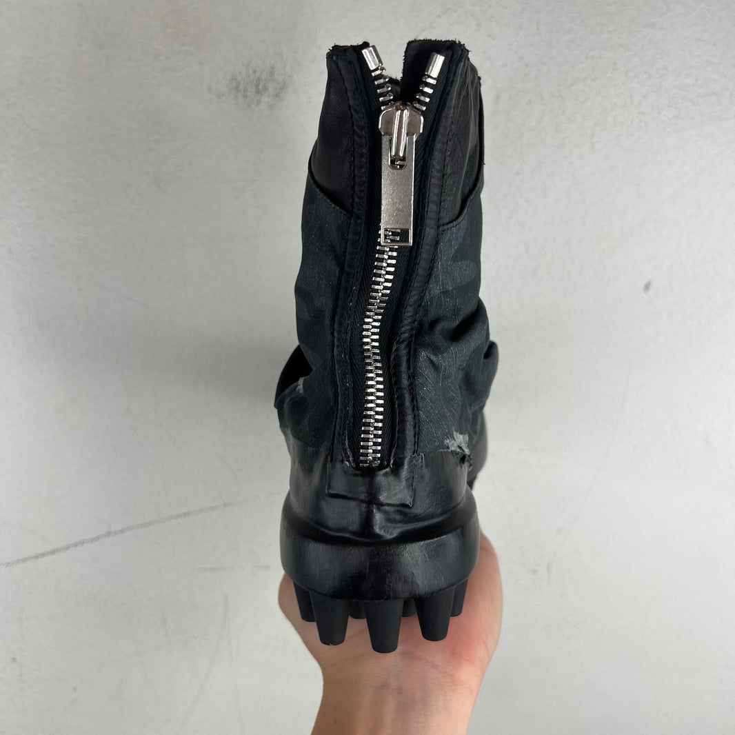 424 Black Camo Marathon Miner Boots