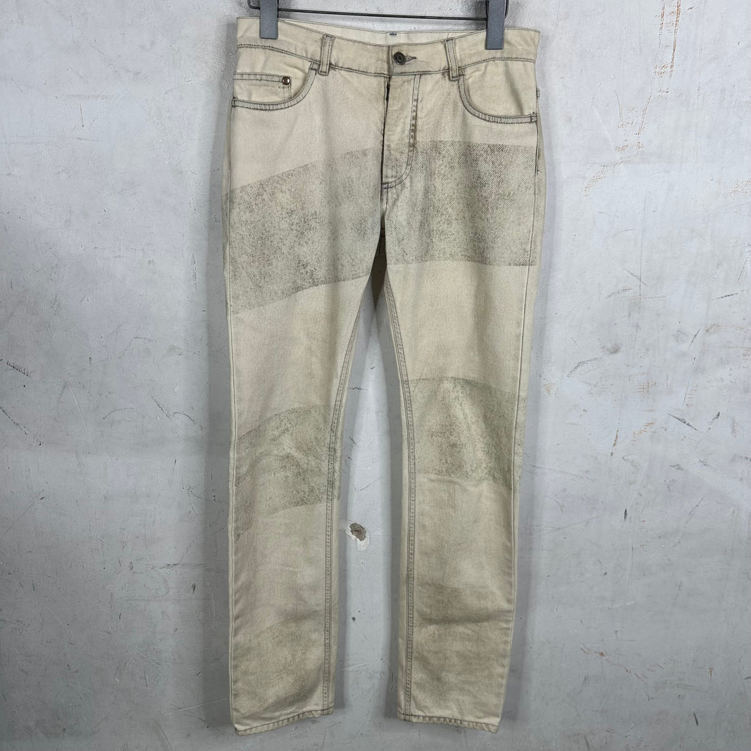 Maison Margiela Striped Denim Pants