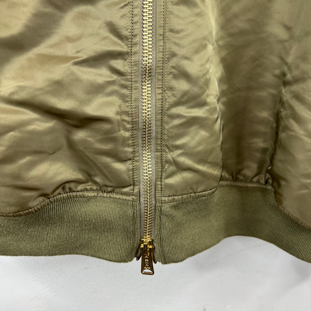 Vetements Alpha Industries Double Zip Bomber Jacket
