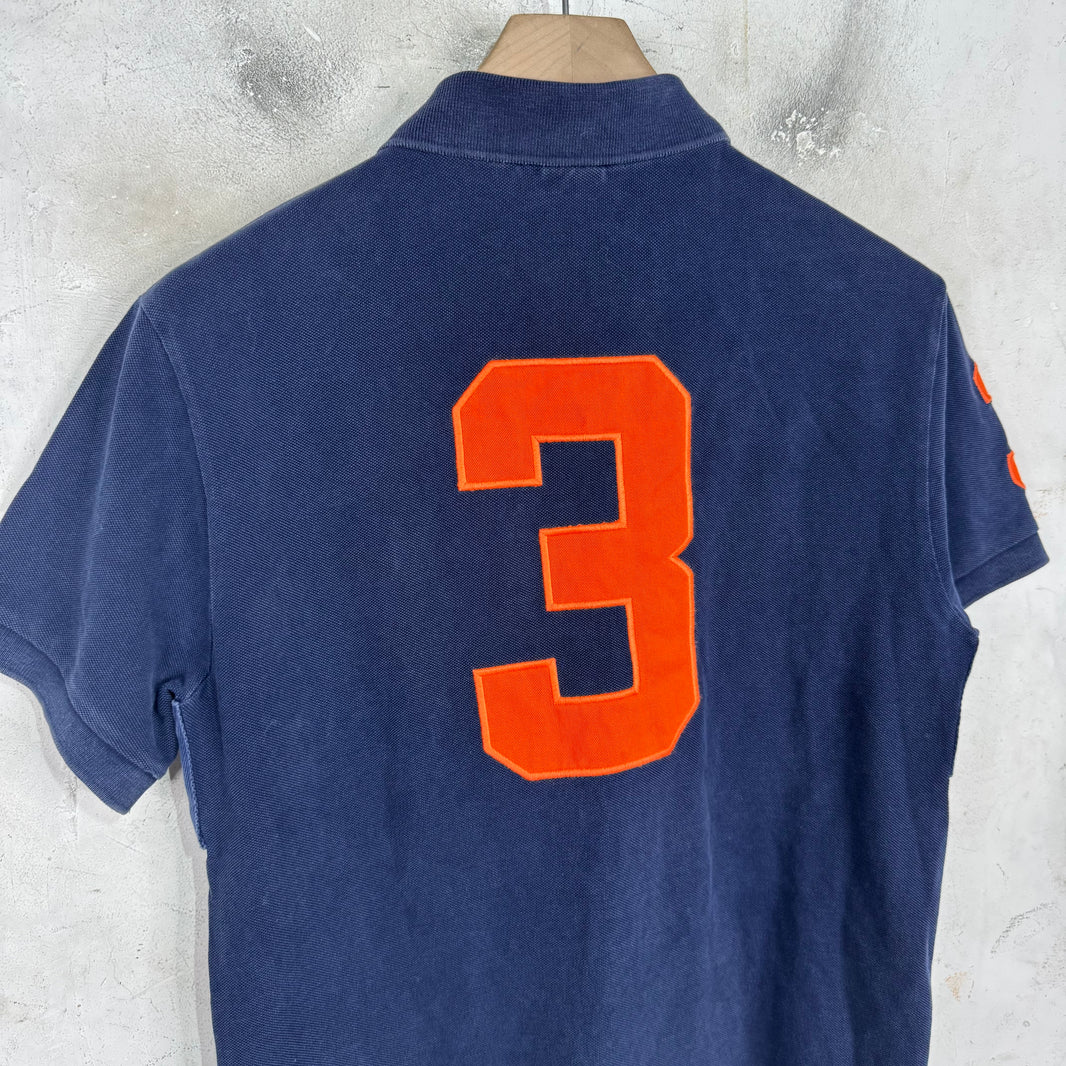 Ralph Lauren Navy/Orange Big Pony Polo