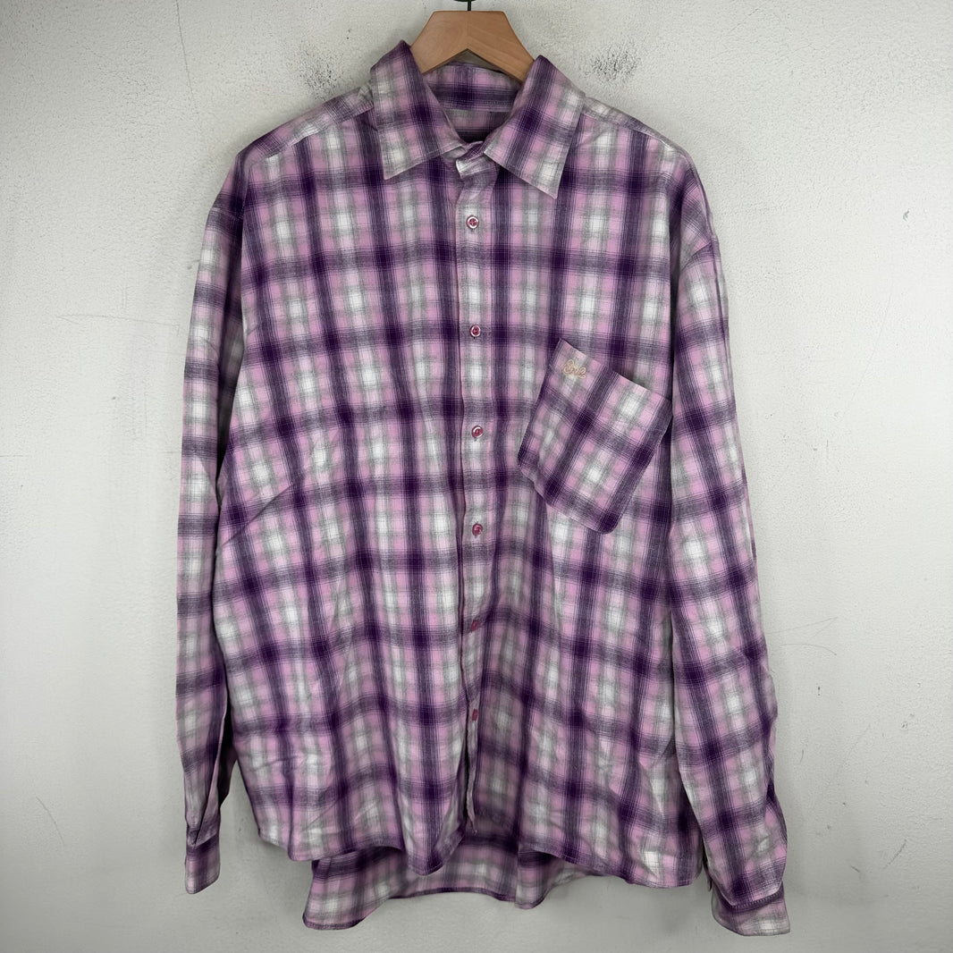ERL Pink Flannel Shirt