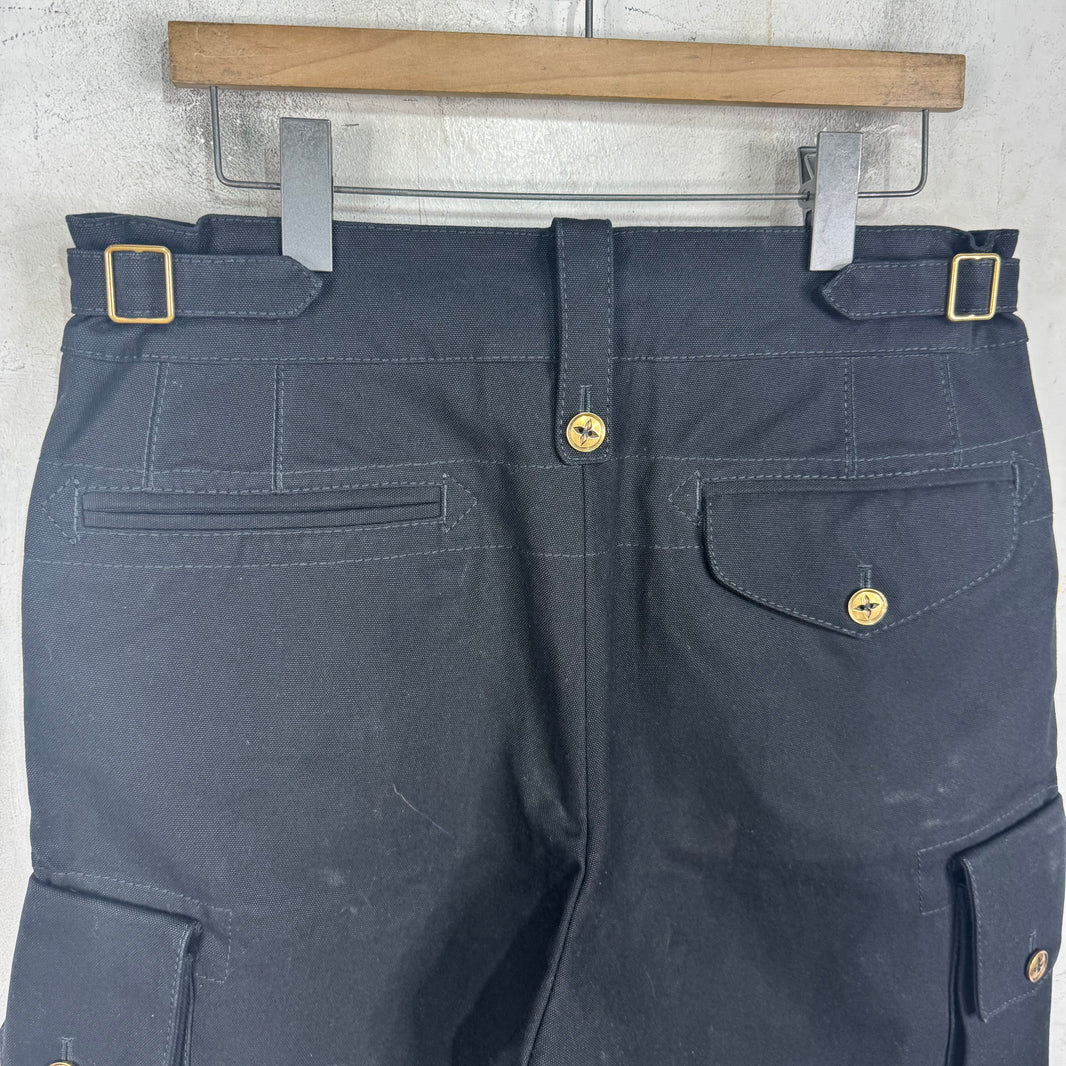 Louis Vuitton Lovers Heavy Canvas Cargo Shorts