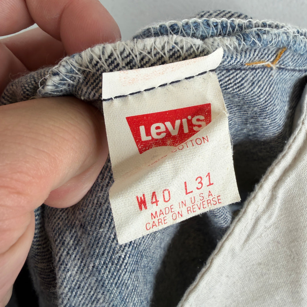 Vintage Levi's 501xx Dark Blue Jeans