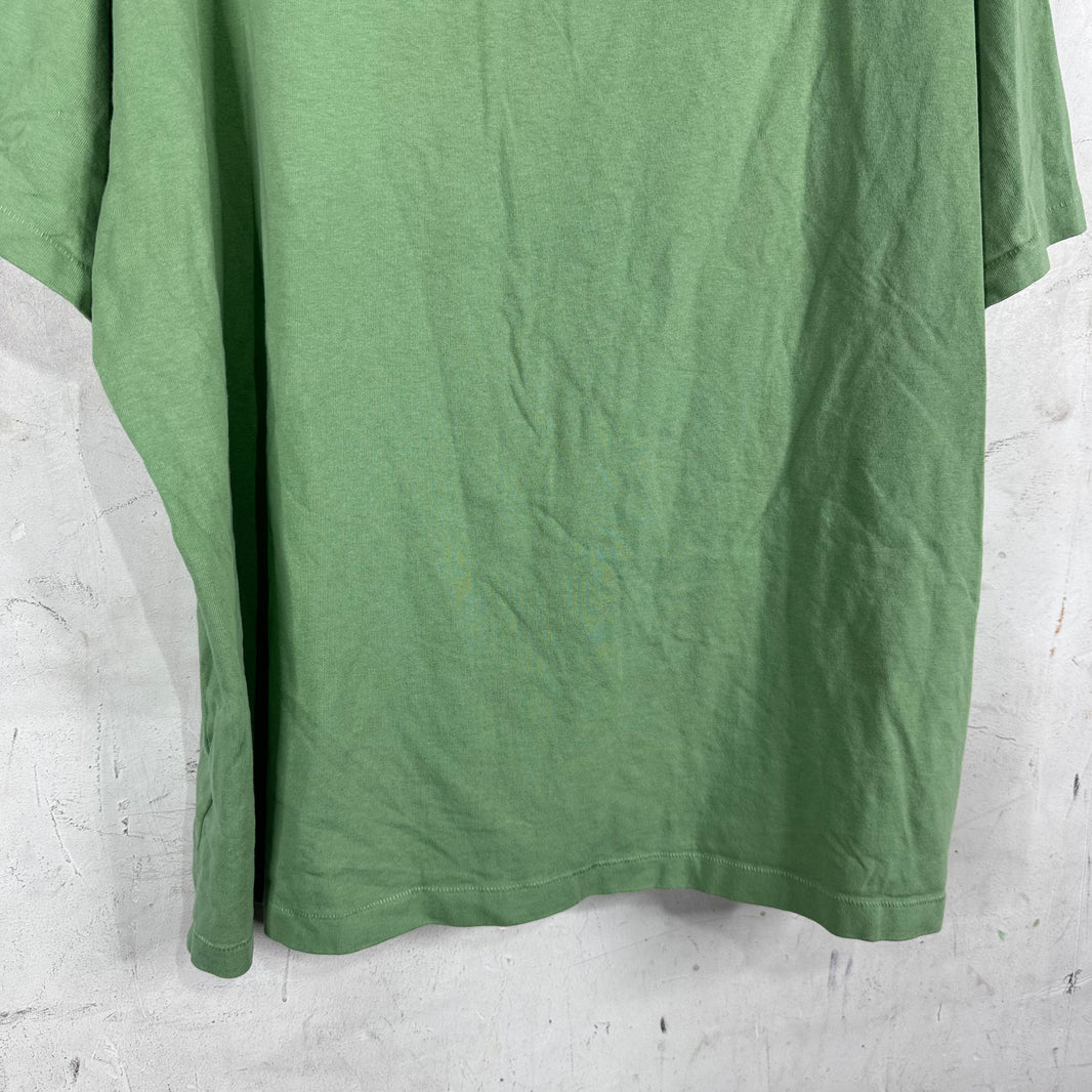 Bode Green East Dennis Flower T-Shirt